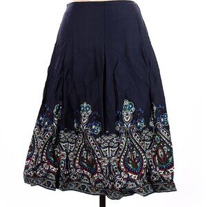 Talbots High Waist Pleated Skirt